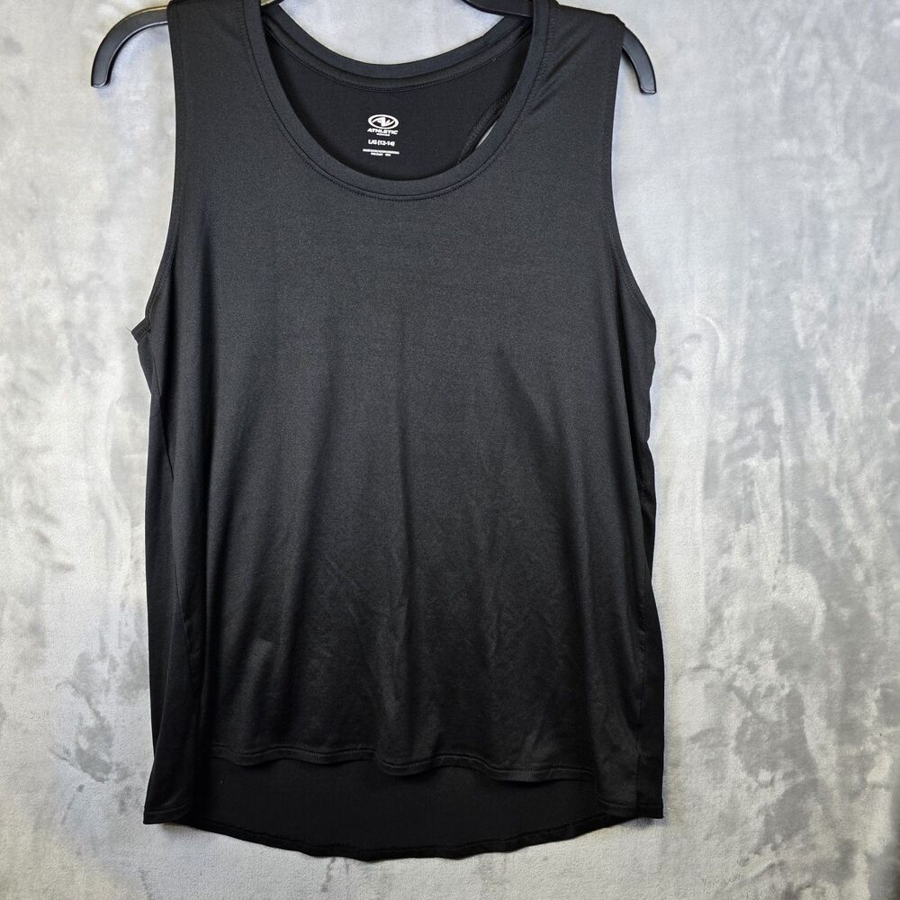 Athletic Works Tank Top Womens Large Black Activewear